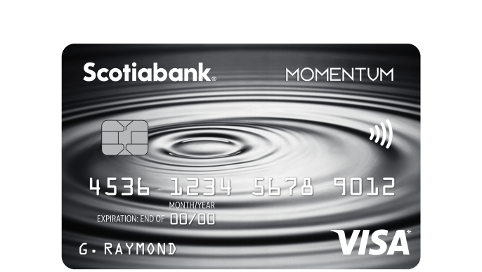 Image of Scotia Momentum No Fee Visa card