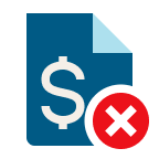 No fee icon link